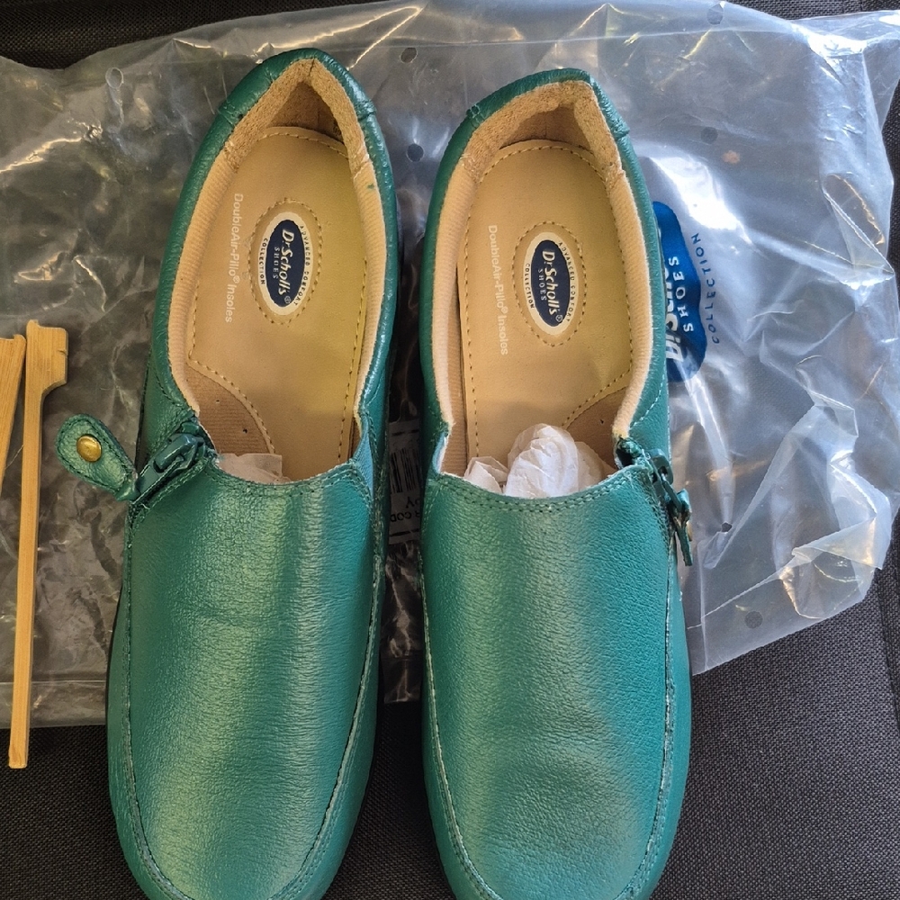 Dr. Scholl's Kids Teal Moccasins